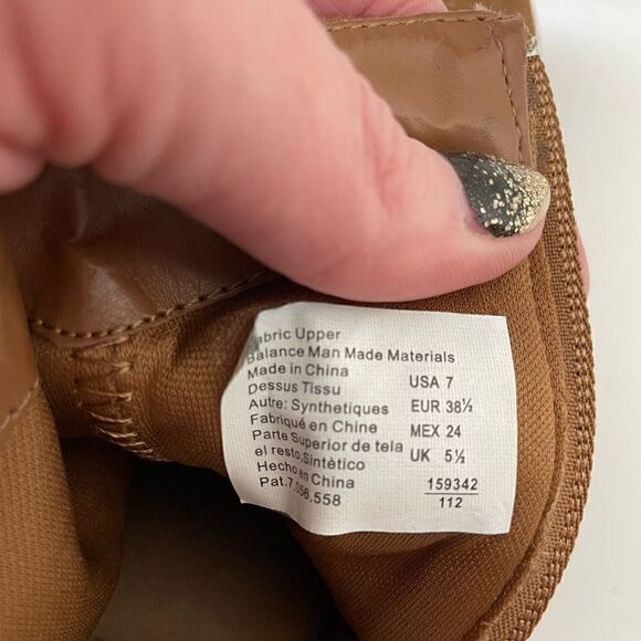 Pre-Owed Brash Brown Ankle Boots Bootie with Fringe Woman, Size 7 Boho - Picture 8 of 8